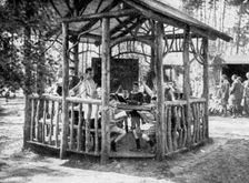 Learning in the Forest of Charlottenburg, Berlin, Germany, 1922