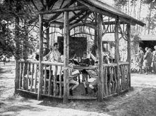 Learning in the Forest of Charlottenburg, Berlin, Germany, 1922