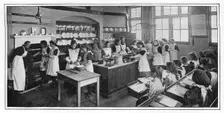 Learning to cook, London, c1900 (1901)