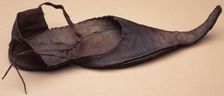 Leather adult's shoe, medieval