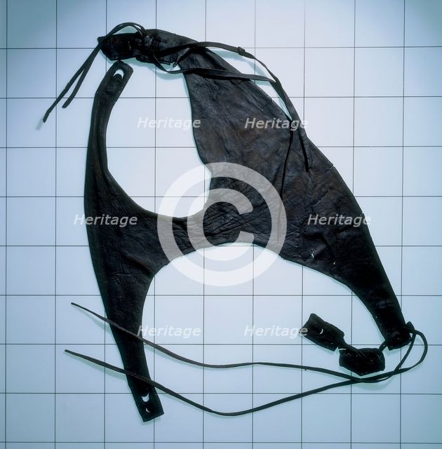 Leather bikini trunks, Roman, (1st century?). Creator: Unknown.