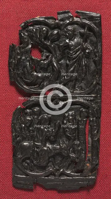 Leather Panel, c. 1350-1400. Creator: Unknown.