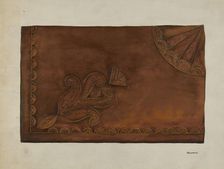 Leather Seat, c. 1939. Creator: Gerald Transpota