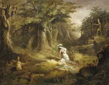 Leatherstocking's Rescue, 1832. Creator: John Quidor