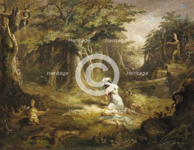 Leatherstocking's Rescue, 1832. Creator: John Quidor.