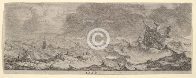 L'Eau, from The Elements, 17th century. Creator: Reinier Zeeman.