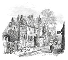 Leaves from a Sketch-Book - Bits of Kent: Shoreham, 1876. Creator: Unknown