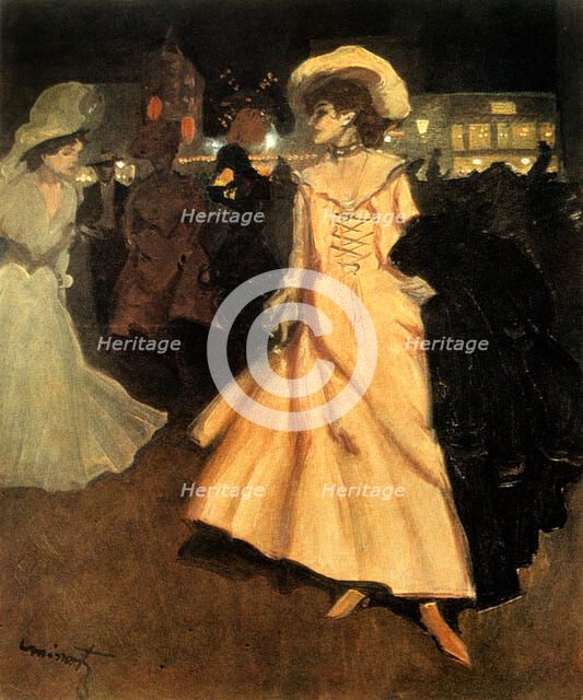 'Leaving the Moulin Rouge', 1901-1902. Artist: Tony Minartz