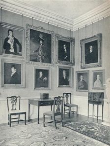 Leaving Portraits in the Drawing-Room 1926