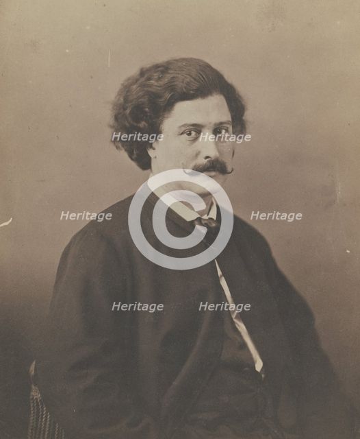 Lecomte, 1860-1862. Creator: Nadar.