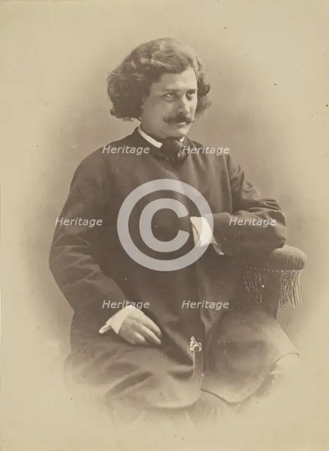 Lecomte, 1860-1862. Creator: Nadar.