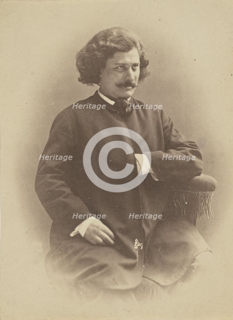 Lecomte, 1860-1862. Creator: Nadar.