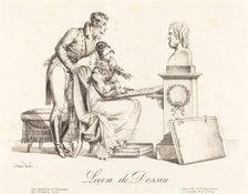 Leçon de Dessin (Drawing Lesson). Creator: Johann Anton André
