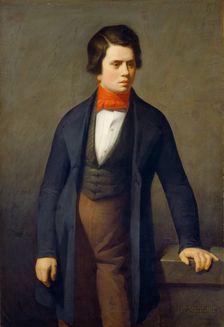 Leconte de Lisle, c. 1840/1841. Creator: Jean Francois Millet