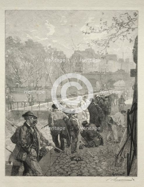 LEcluse de la Monnaie. Creator: Auguste Louis Lepère (French, 1849-1918).