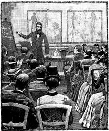 Lecture on physiology and hygiene at the YMCA, 1887