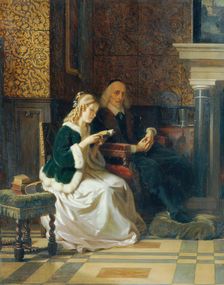 Lecturer, 1864. Creator: Carl Riedel