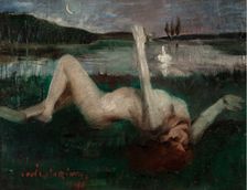Leda, 1890. Creator: Corinth, Lovis (1858-1925)