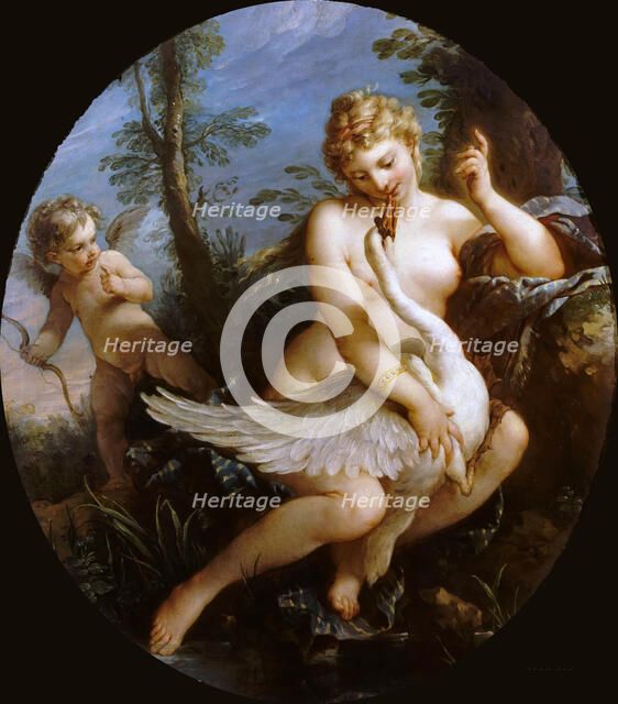 Leda and the Swan, 1735.