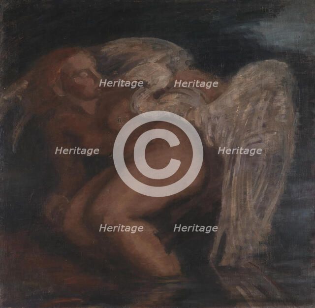 Leda and the Swan, 1912. Creator: Kai Nielsen.