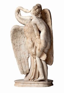 Leda and the Swan, 2nd cen. AD. Creator: Art of Ancient Rome, Classical sculpture