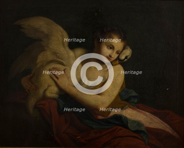 Leda and the Swan, c1810. Creator: Jan Wincenty Kopff.