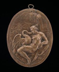 Leda and the Swan, early 17th century. Creator: Paul Hübner