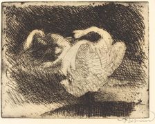 Leda Sleeping (Léda s'endort), 1913. Creator: Paul Albert Besnard