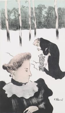 L'education du Chien, 1900-1924. Creator: Ker Xavier Roussel