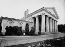 Lee Mansion - exterior, between 1860 and 1880. Creator: Unknown