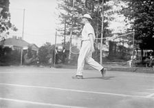 Lee McClung - Treasurer of The U.S. Playing Tennis, 1911. Creator: Harris & Ewing