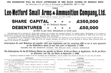 Lee-Metford Small Arms & Ammunition Company, Ltd., 1898. Creator: Unknown