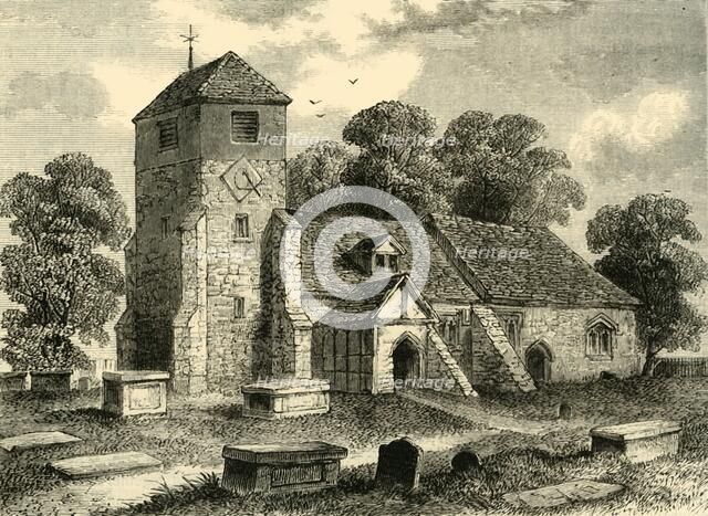 'Lee Church in 1795', (c1878). Creator: Unknown.