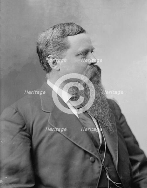 Lee, General Fitzhugh, CSA (not in uniform), between 1870 and 1880. Creator: Unknown.