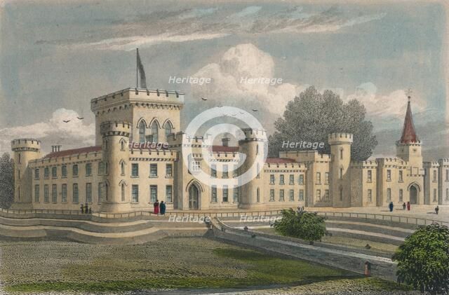 'Lee Place, Lanarkshire', 1828. Creator: Archelaus Cruse.