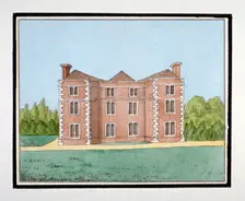 Lee Place which stood on the north side of Old Road, Lewisham, London, c1795. Artist: Anon
