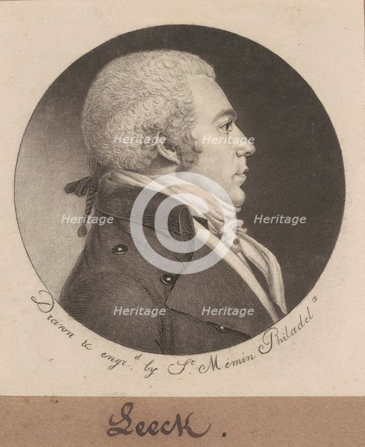 Leech, 1798. Creator: Charles Balthazar Julien Févret de Saint-Mémin.