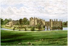 Leeds Castle, Kent, home of the Wykeham-Martin family, c1880