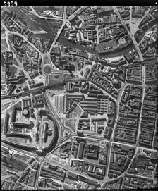 Leeds city centre, West Yorkshire, 28 March 1948. Artist: RAF photographer