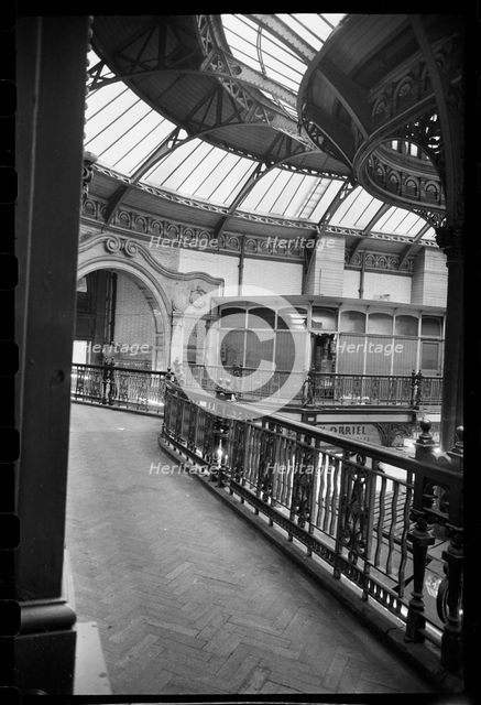 Leeds City Market, Vicar Lane, Leeds, West Yorkshire, c1955-c1980. Creator: Ursula Clark.