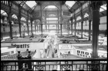 Leeds City Market, Vicar Lane, Leeds, West Yorkshire, c1955-c1980. Creator: Ursula Clark