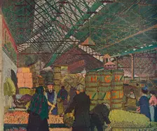 Leeds Market c1913 (1935). Artist: Harold Gilman