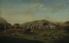 Leete Farm, West Claremont, New Hampshire, ca. 1822. Creator: Francis Alexander