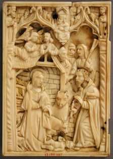 Left Wing of a Diptych, Franco-Netherlandish, 15th century. Creator: Unknown