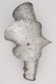 Left Arm Defense (Vambrace) with Elbow Reinforce, Italian, Milan, ca. 1450-60. Creator: Unknown
