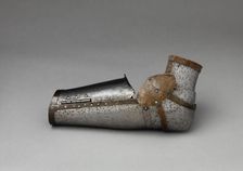 Left Arm Defense (Vambrace), Italian, ca. 1380-1400. Creator: Unknown