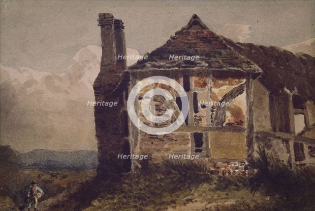 Left at a Girls' School, 1812. Creator: David Cox the Elder.