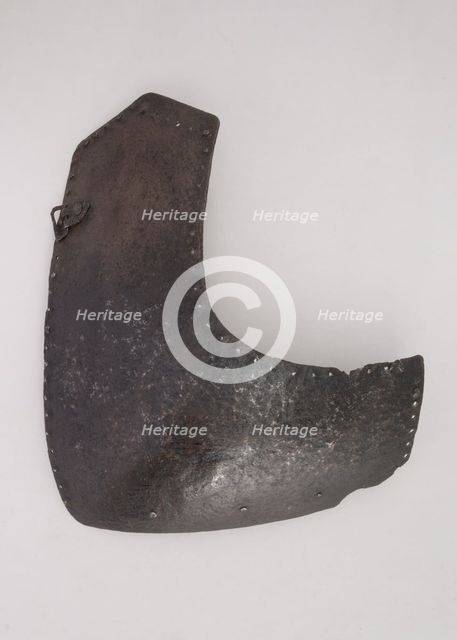 Left Breastplate from a Brigandine, Italian, ca. 1400-1425. Creator: Unknown.