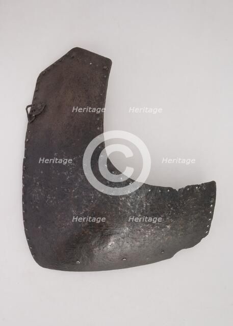 Left Breastplate from a Brigandine, Italian, ca. 1400-1425. Creator: Unknown.