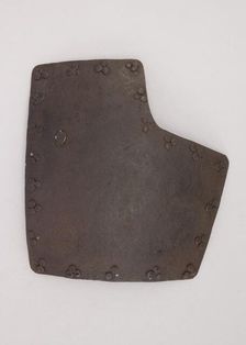 Left Breastplate from a Brigandine, Italian, ca. 1450. Creator: Unknown